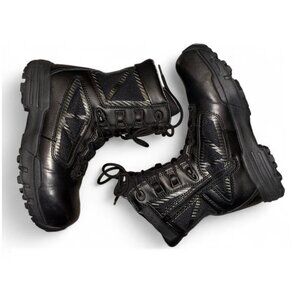 Belleville Chrome Waterproof Side-Zip Composite Toe leather military combat boot